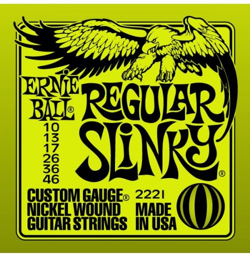 ERNIE BALL 2221 10-46 REGULAR SLINKY strune za električno kitaro